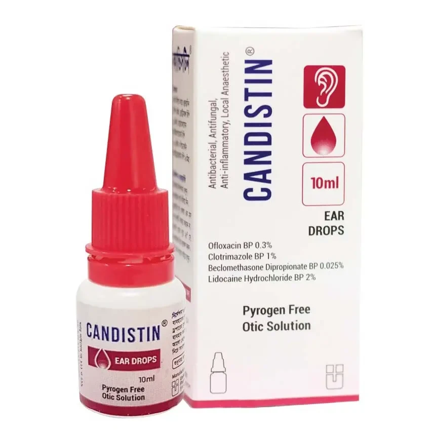 Candistin Ear Drop 0.3%+1%+0.025%+2%