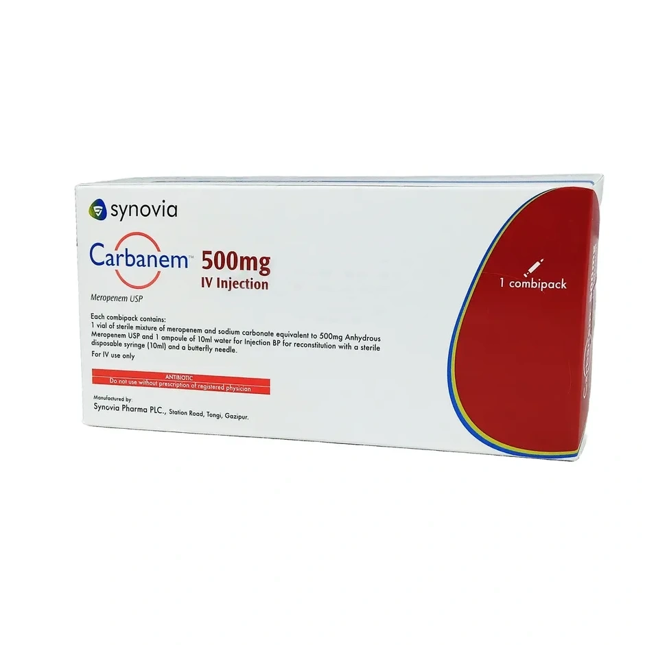 Carbanem IV Injection or Infusion 500 mg/vial