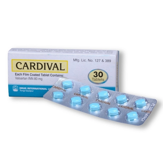 Cardival Tablet 80 mg
