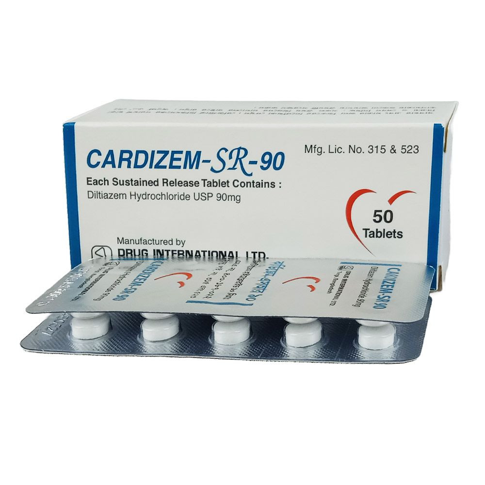 Cardizem SR Tablet (Sustained Release) 90 mg