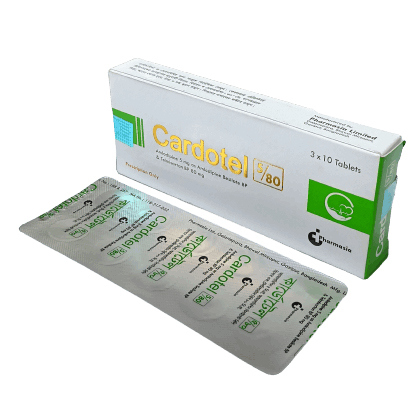 Cardotel Tablet 5 mg+80 mg