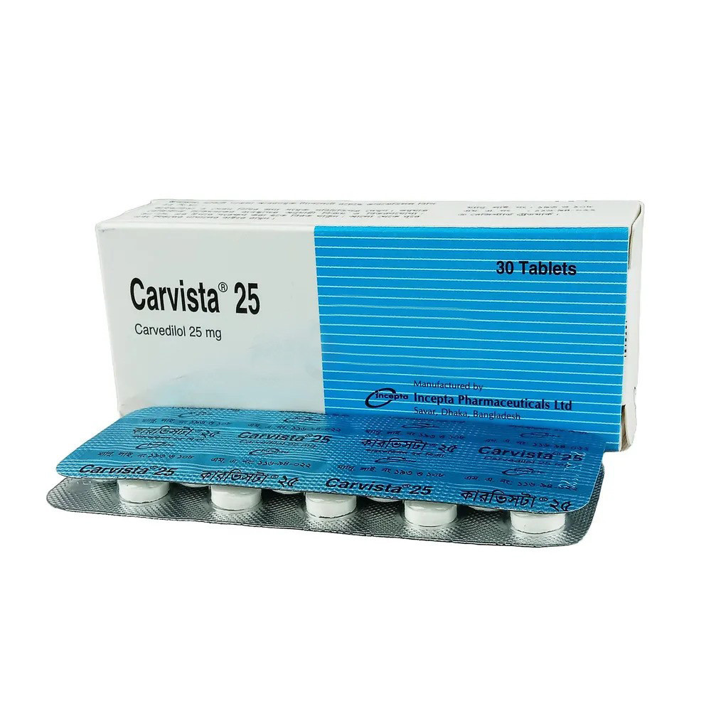 Carvista Tablet 25 mg