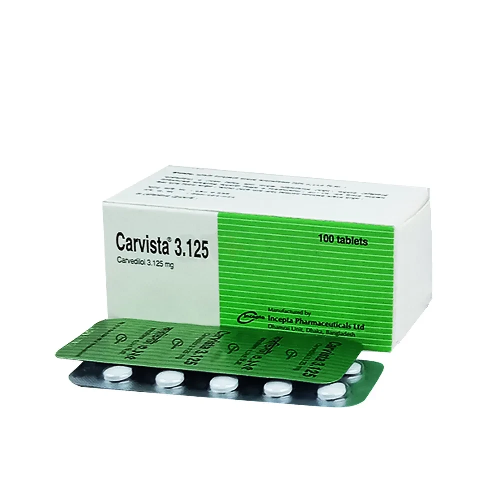 Carvista Tablet 3.125 mg