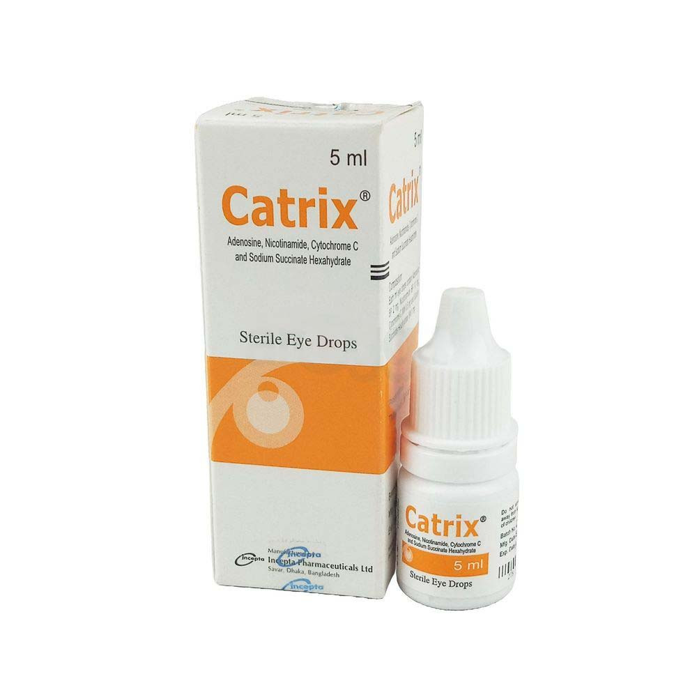 Catrix Ophthalmic Solution (2 mg+0.5 mg +0.6 mg+10 mg)/ml