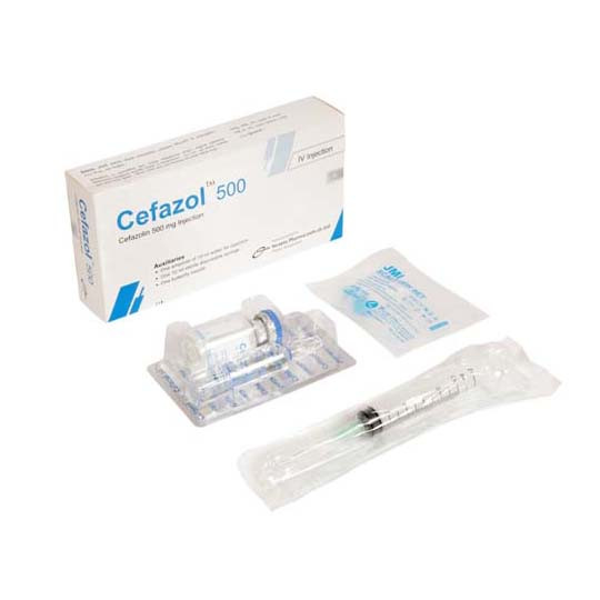 Cefazol IM/IV Injection 500 mg/vial