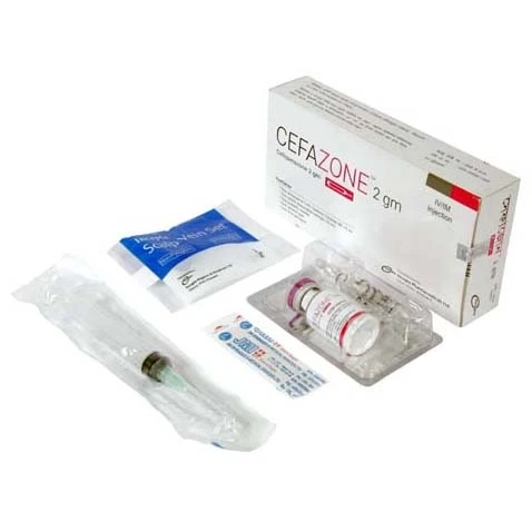 Cefazone IM/IV Injection 2 gm/vial Uses, Dosage, Side Effects - Bissoy