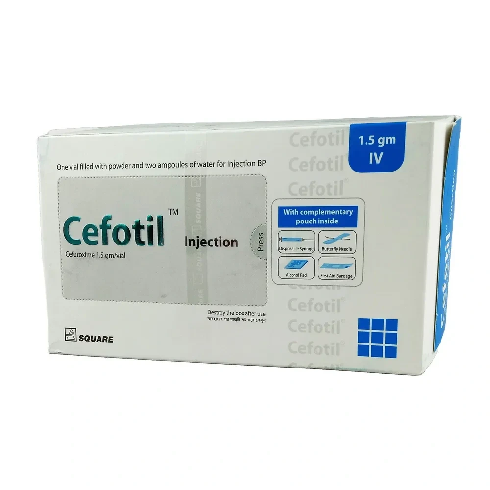 Cefotil IV Injection 1.5 gm/vial