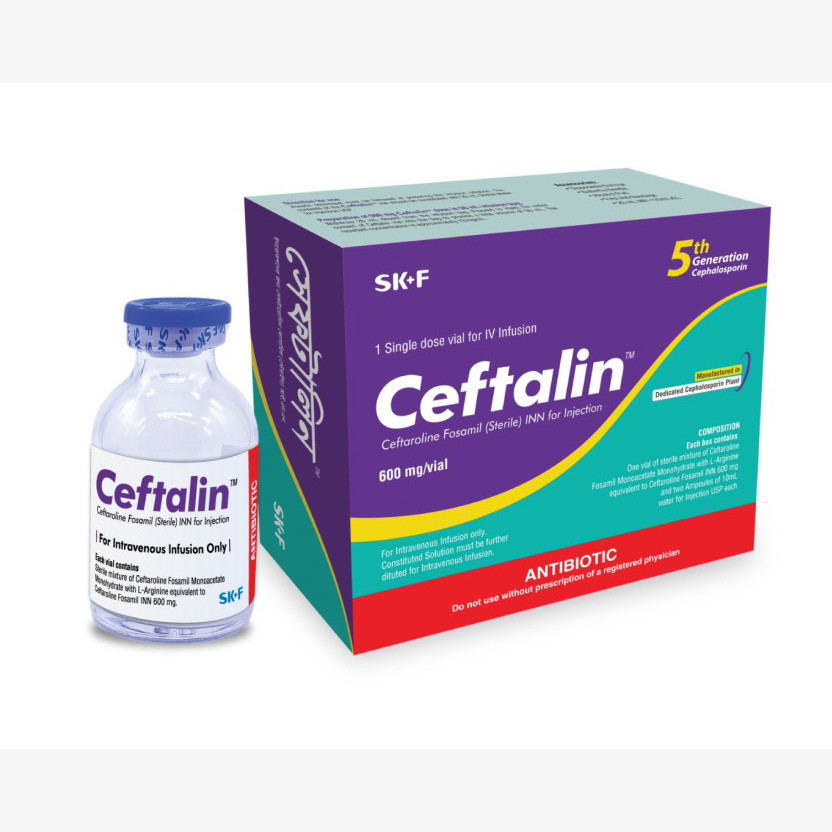Ceftalin IV Infusion 600 mg/vial