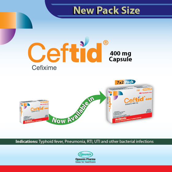 Ceftid Capsule 400 mg
