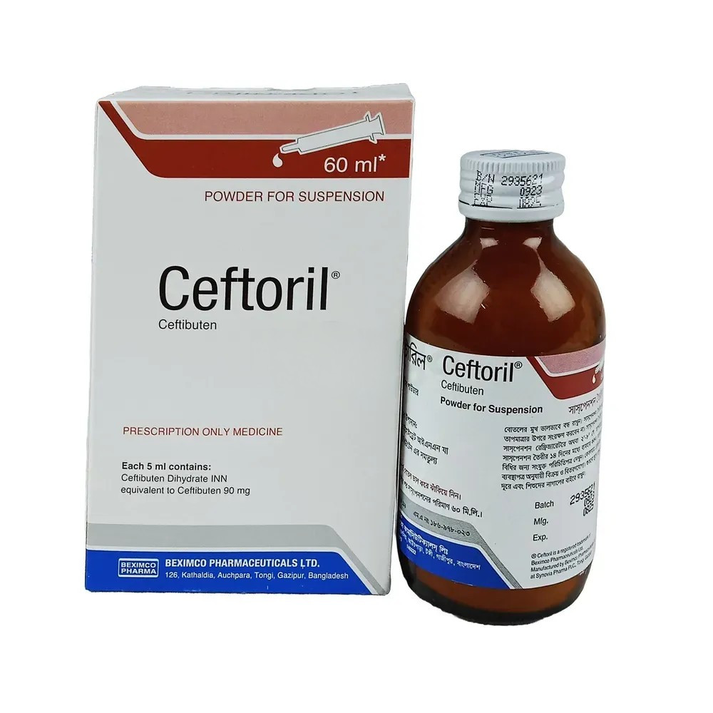 Ceftoril Powder for Suspension 90 mg/5 ml