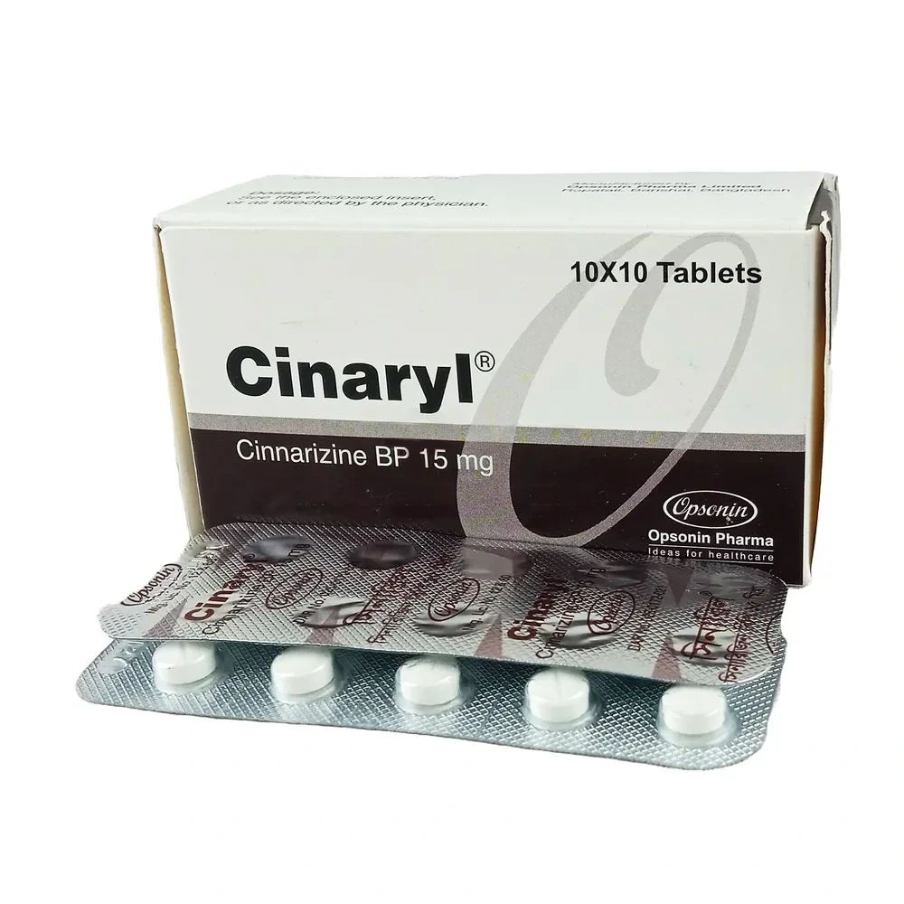 Cinaryl Tablet 15 mg