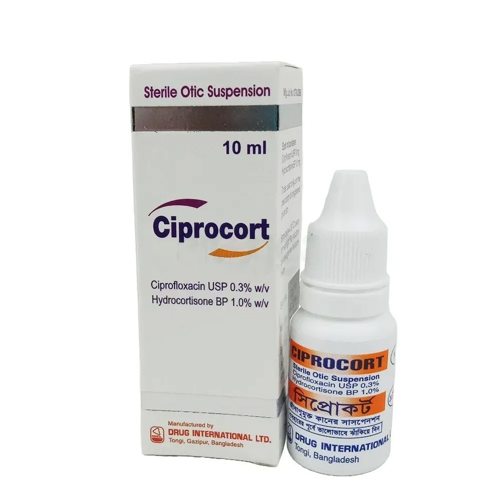 Ciprocort Ophthalmic Suspension 0.3%+1%