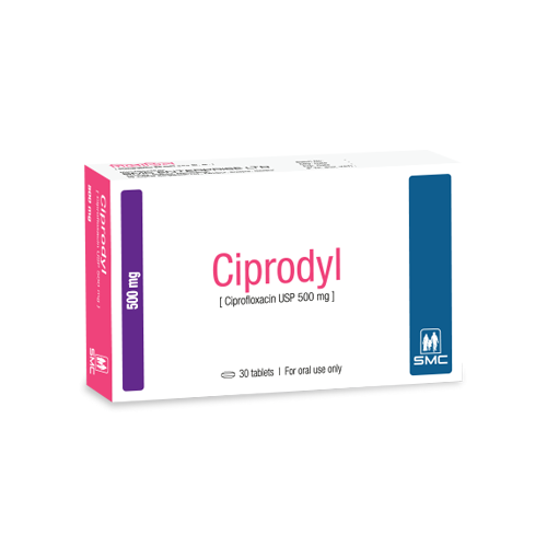 Ciprodyl Tablet 500 mg