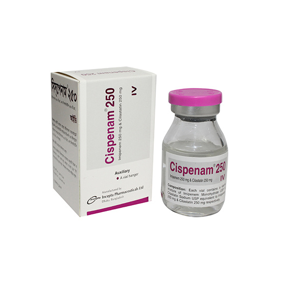 Cispenam IV Injection (250 mg+250 mg)/vial