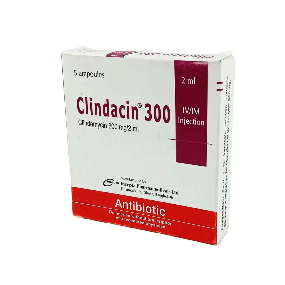Clindacin IM/IV Injection 300 mg/2 ml