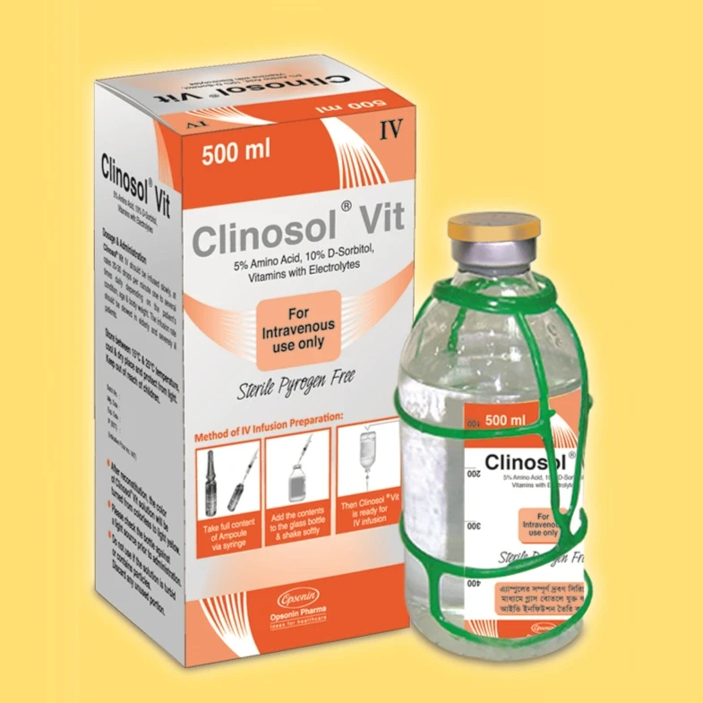 Clinosol Vit IV Infusion 5%+10%