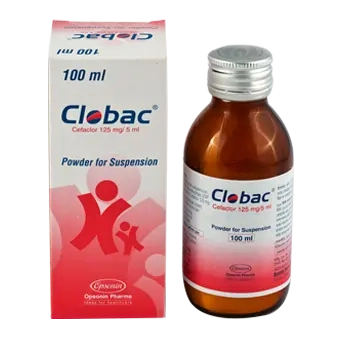 Clobac Powder for Suspension 125 mg/5 ml
