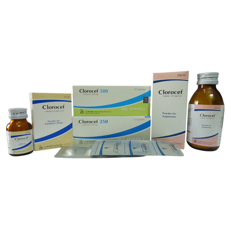 Clorocef Powder for Suspension 125 mg/5 ml