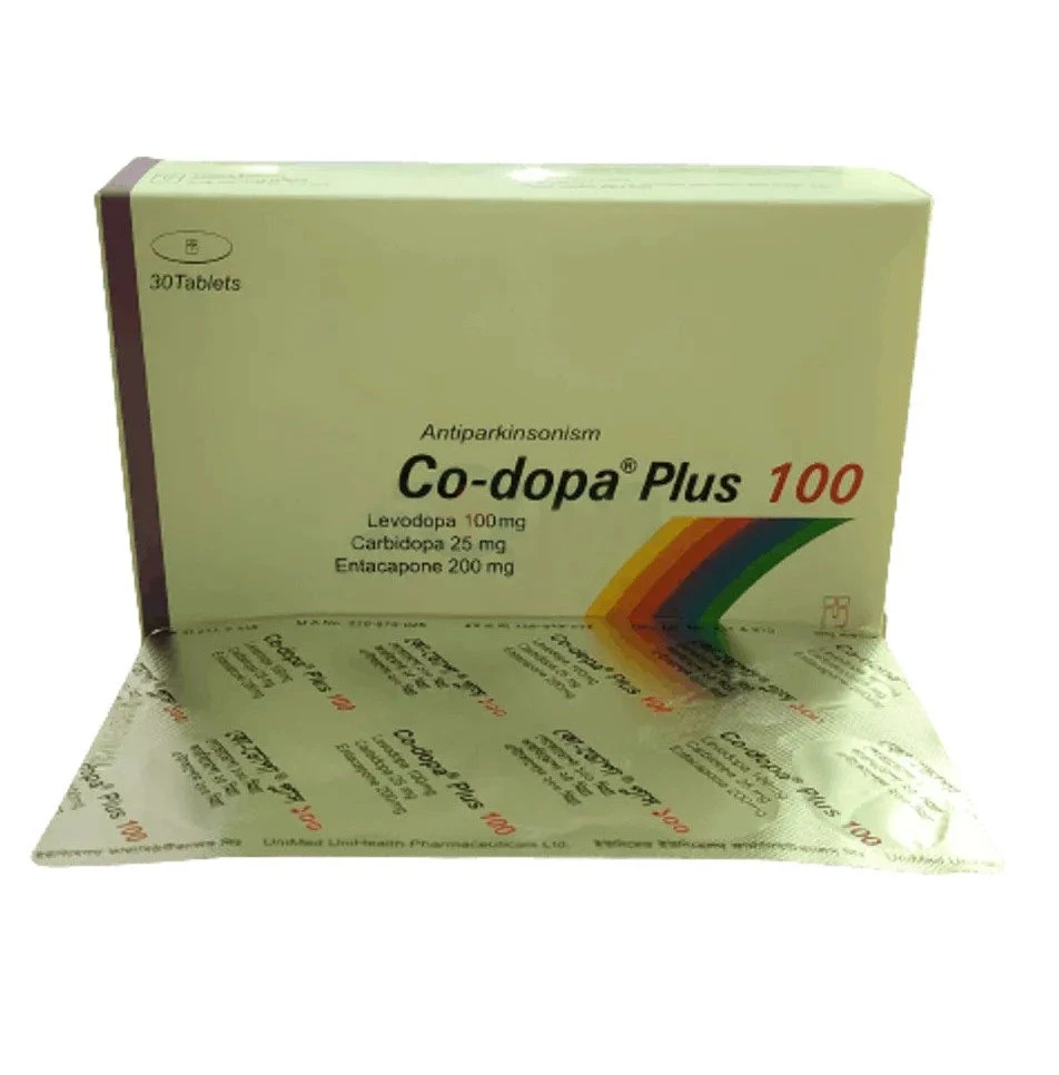Co-dopa Plus Tablet 100 mg+25 mg+200 mg