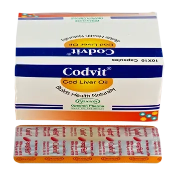 Codvit Capsule 600 IU+85 IU+0.3 IU