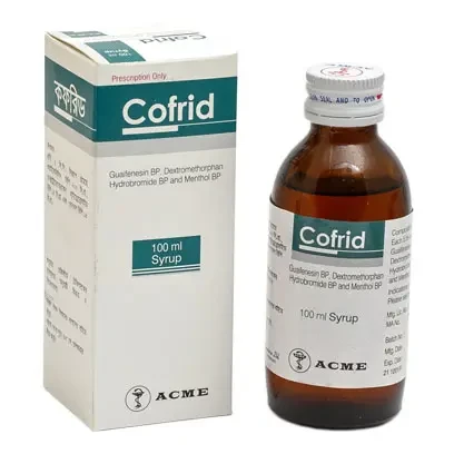 Cofrid Syrup (200 mg+15 mg+15 mg)/5 ml