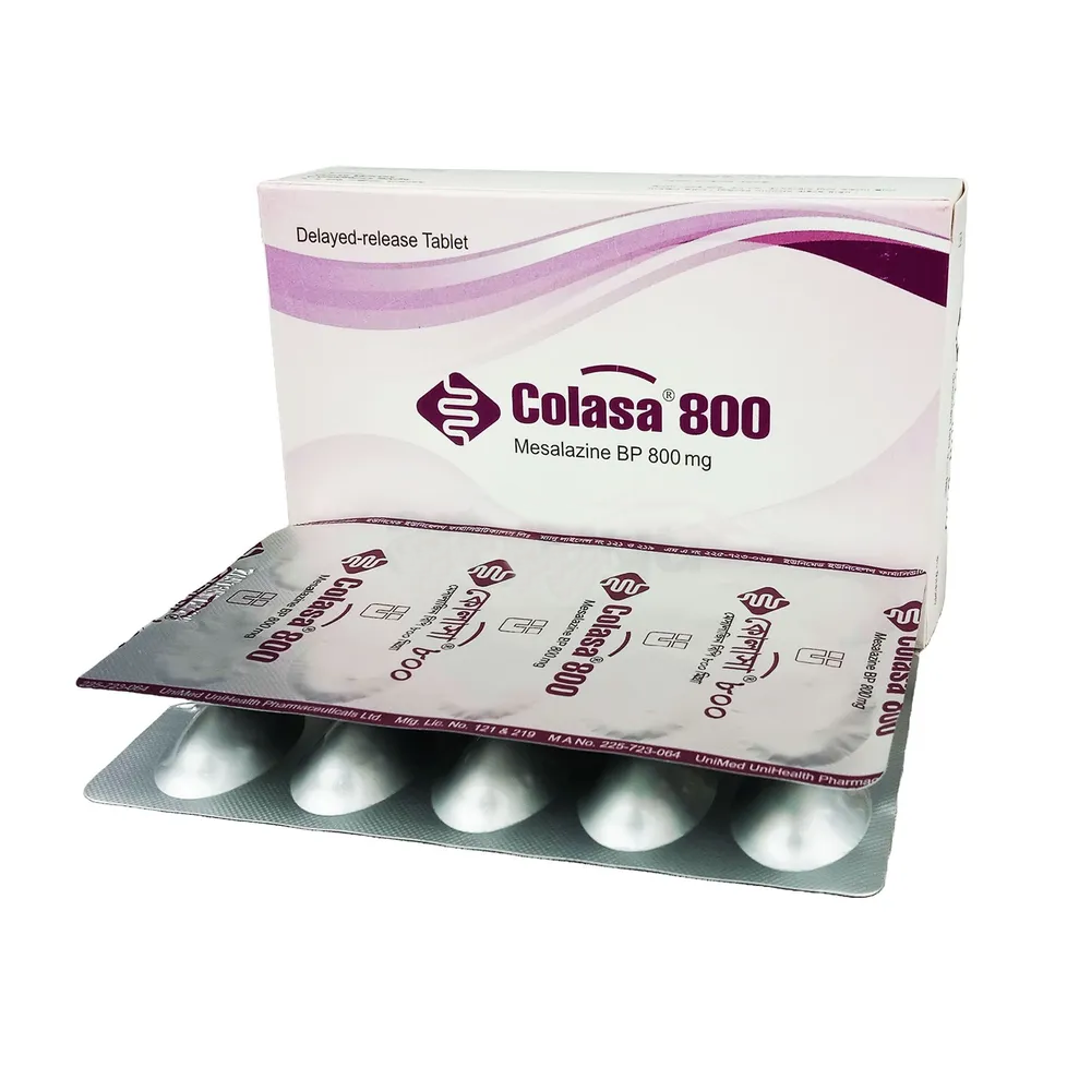 Colasa Tablet (Delayed Release) 800 mg