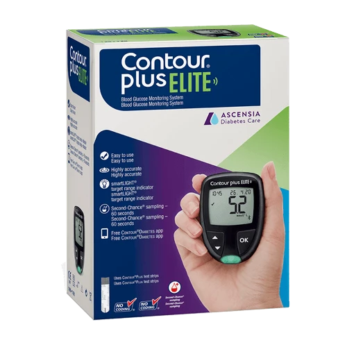 Contour Plus Elite Meter Glucometer 