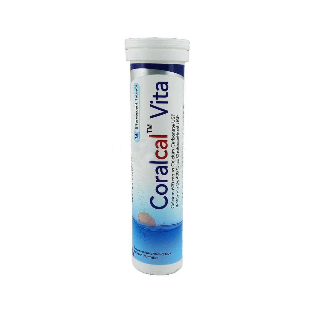 CoralCal Vita কোরালক্যাল ভিটা - Calcium Carbonate [Coral source] + Vitamin D3