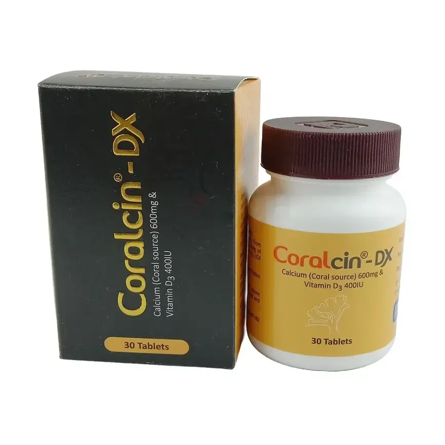 Coralcin-DX Tablet 600 mg+400 IU