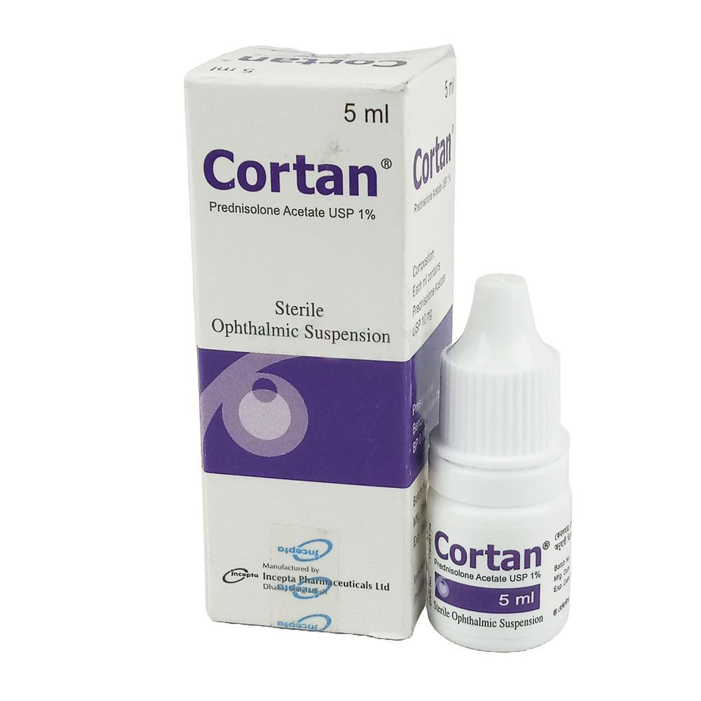 Cortan Ophthalmic Suspension 1%