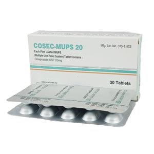 Cosec Capsule (Enteric Coated Pellets) 40 mg
