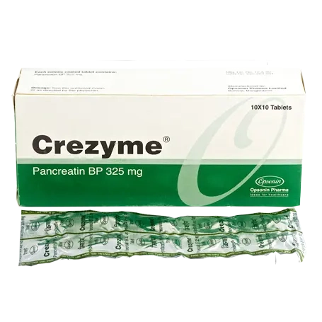 Crezyme Tablet 325 mg