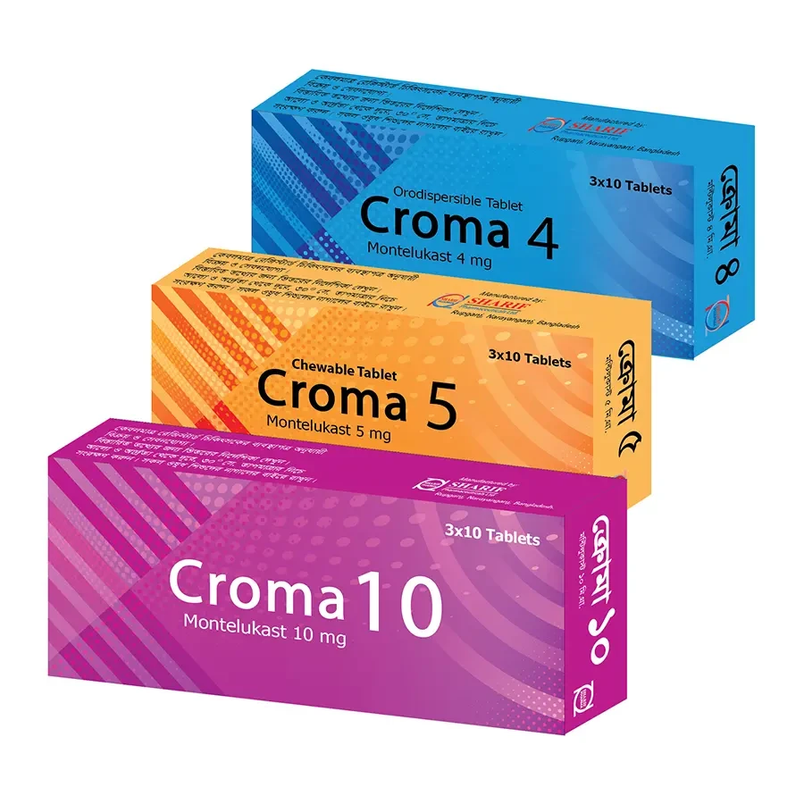 Croma Dispersible Tablet 4 mg