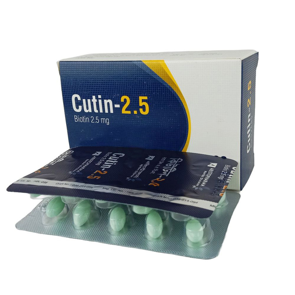 Cutin Capsule 2500 mcg