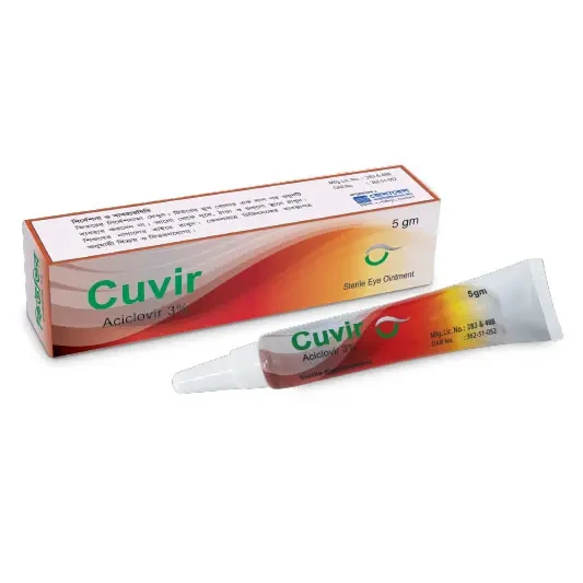 Cuvir Ophthalmic Ointment 3%