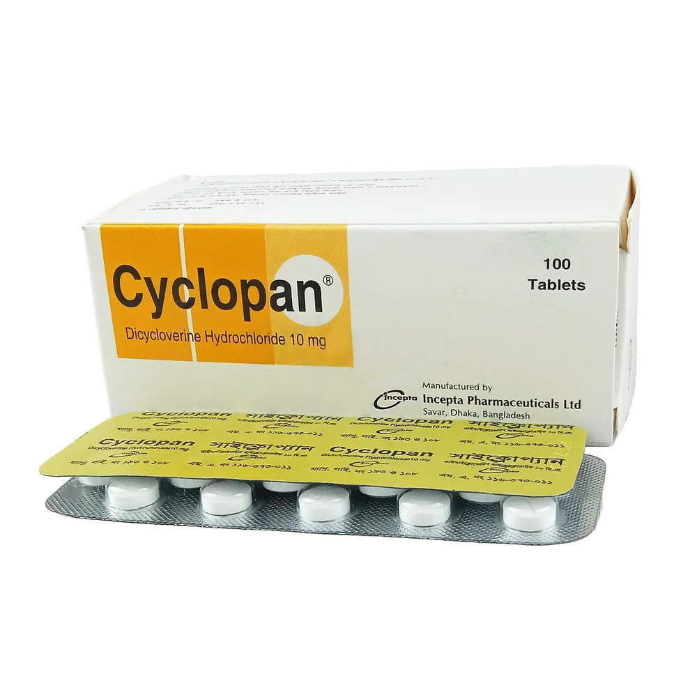 Cyclopan Tablet 10 mg