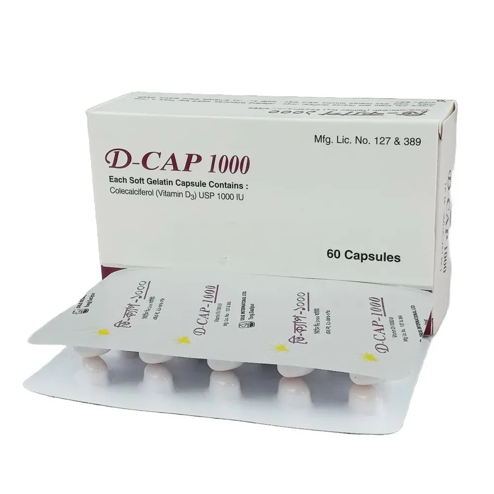 D-Cap Capsule 1000 IU