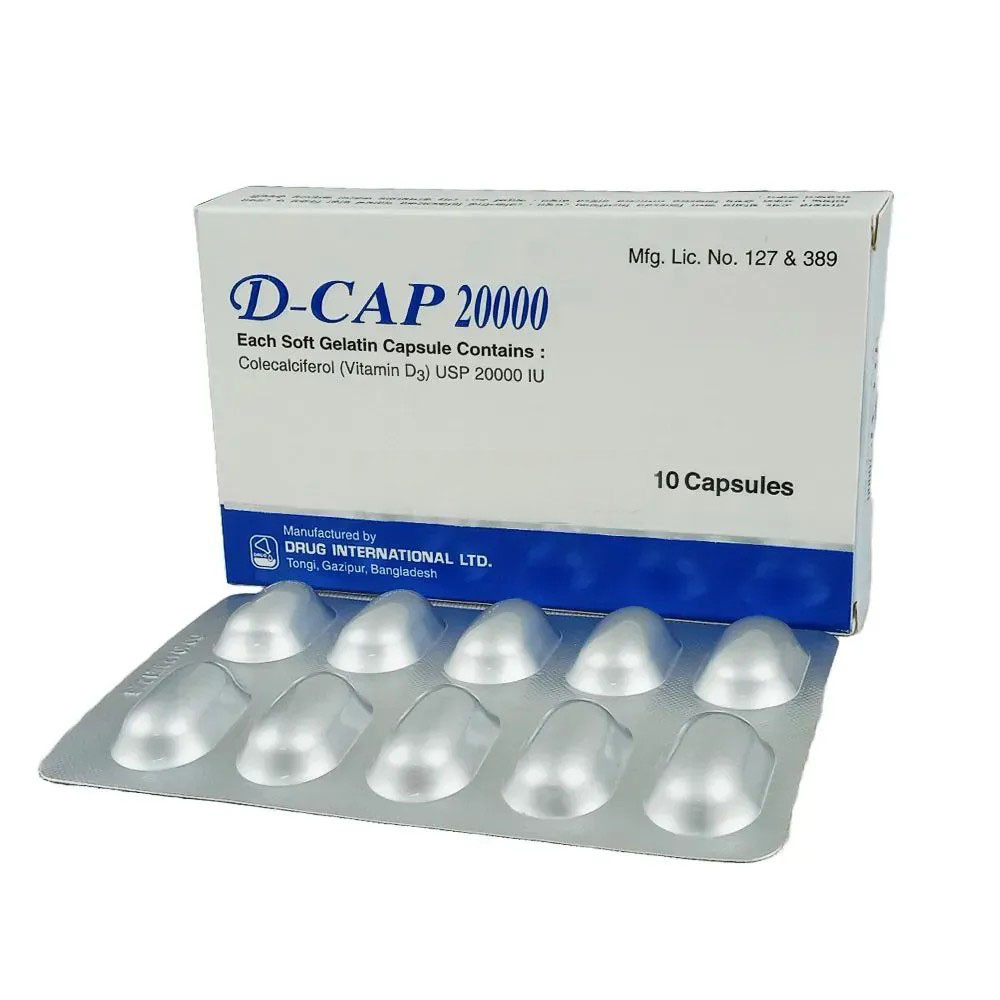 D-Cap Capsule 20000 IU