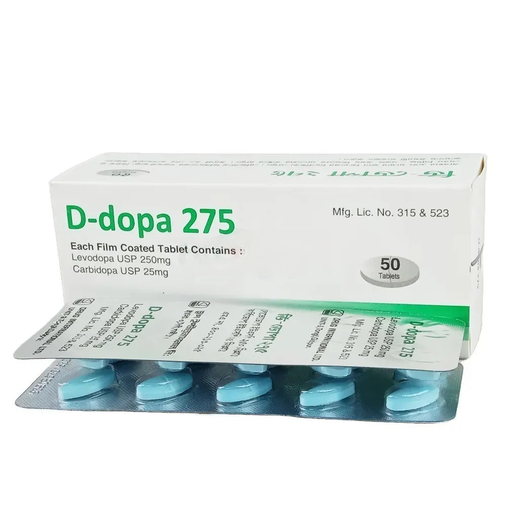D-Dopa Tablet 250 mg+25 mg