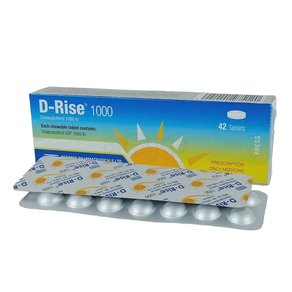 D-Rise Chewable Tablet 1000 IU