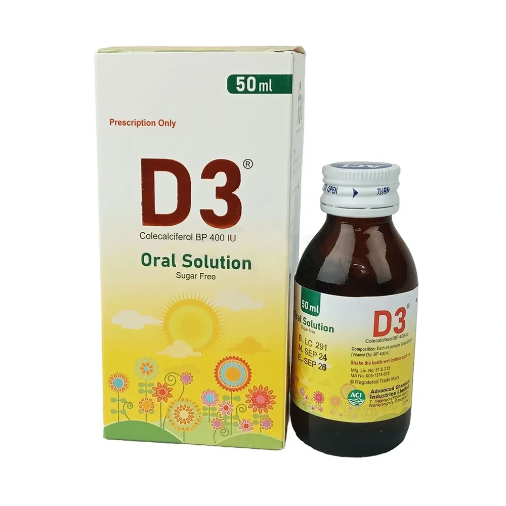 D3 Oral Solution 400 IU/ml