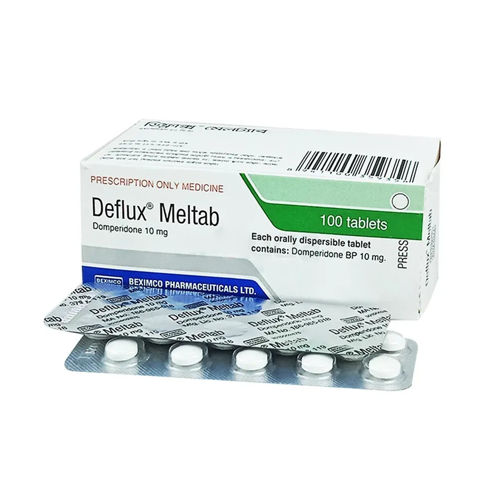 Deflux Meltab Dispersible Tablet 10 mg