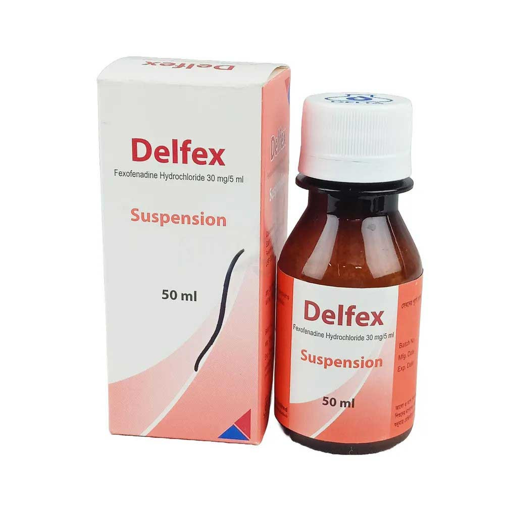 Delfex Oral Suspension 30 mg/5 ml