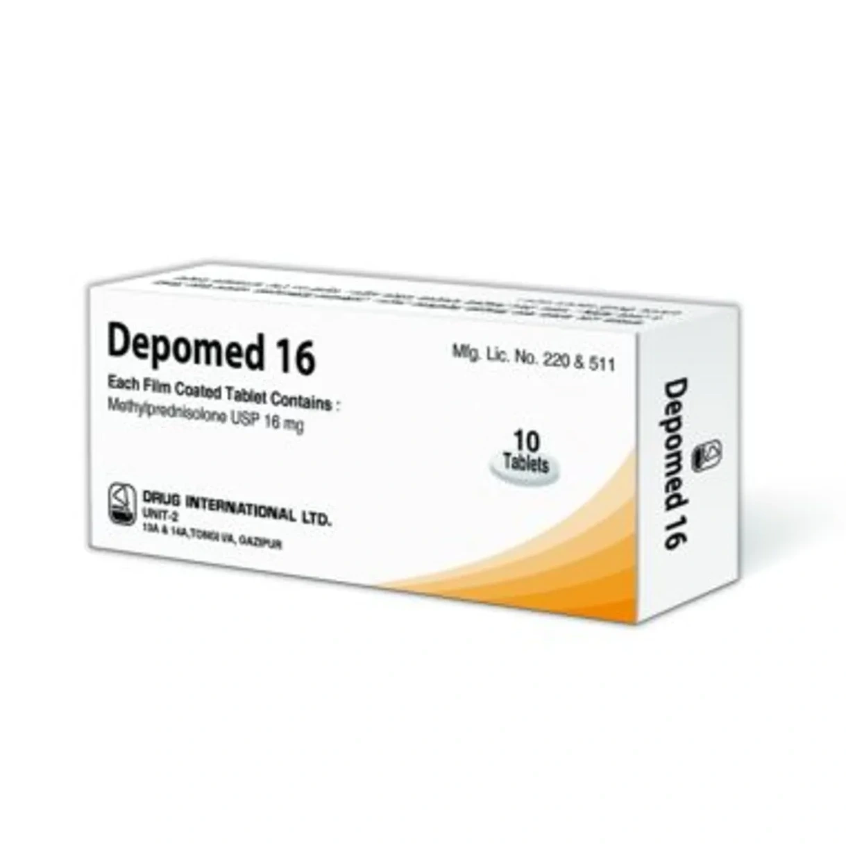 Depomed Tablet 16 mg