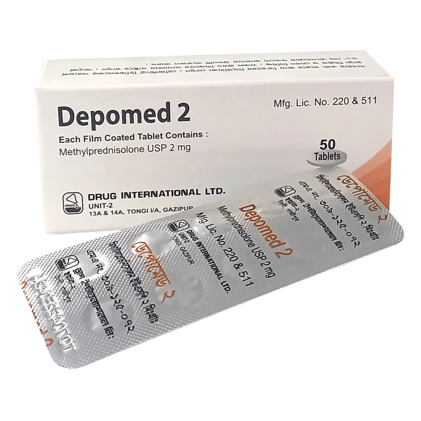Depomed Tablet 2 mg