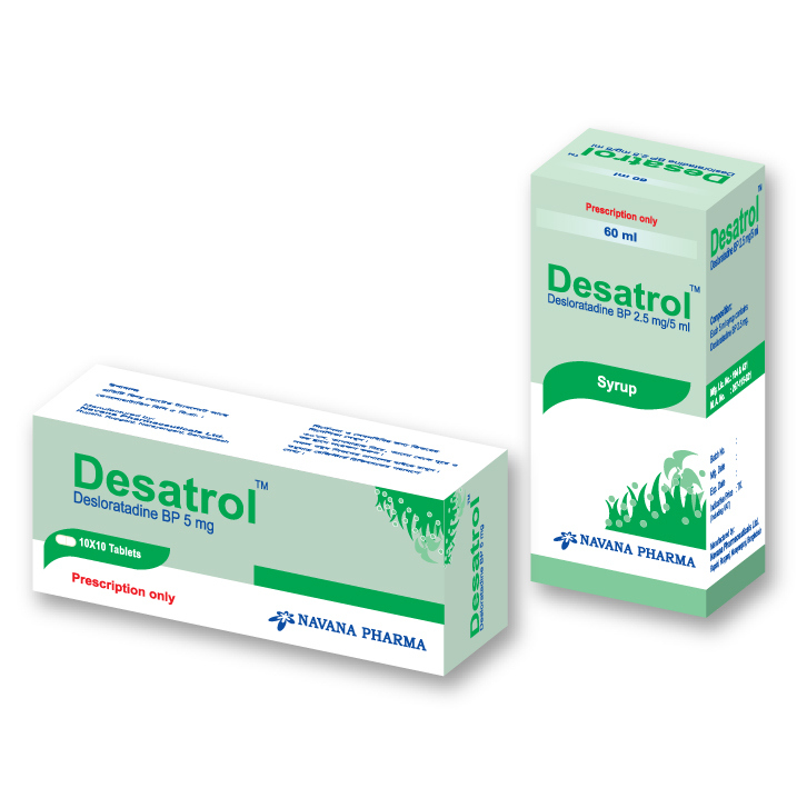 Desatrol Syrup 2.5 mg/5 ml