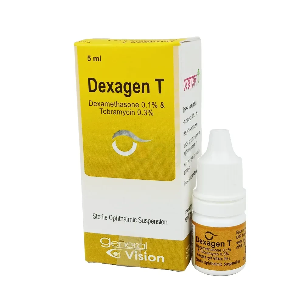 Dexagen T Ophthalmic Solution 0.1%+0.3%