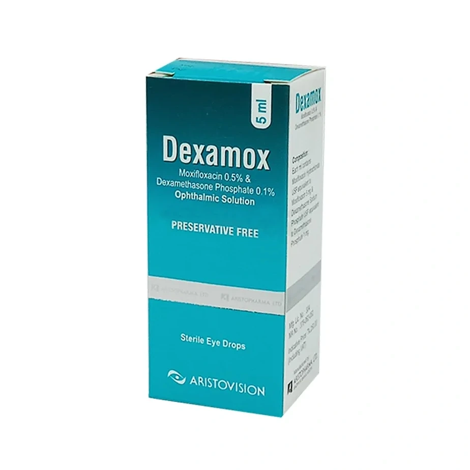 Dexamox Ophthalmic Solution 0.5%+0.1%