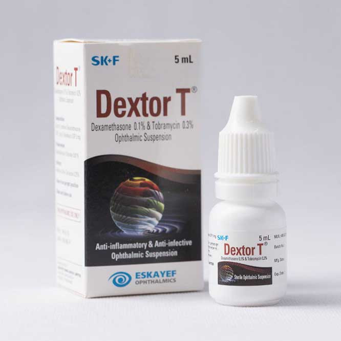 Dextor-T Ophthalmic Solution 0.1%+0.3%