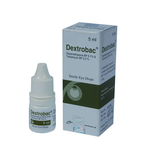 Dextrobac Ophthalmic Solution 0.1%+0.3%
